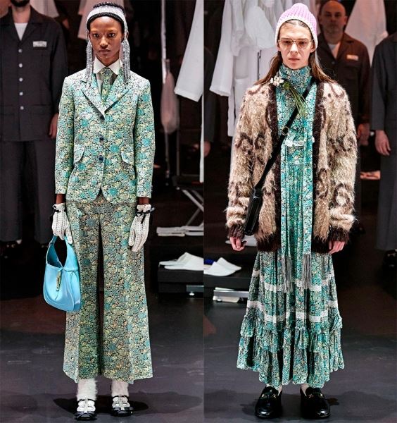 Женская мода осень-зима 2020-2021 от Gucci