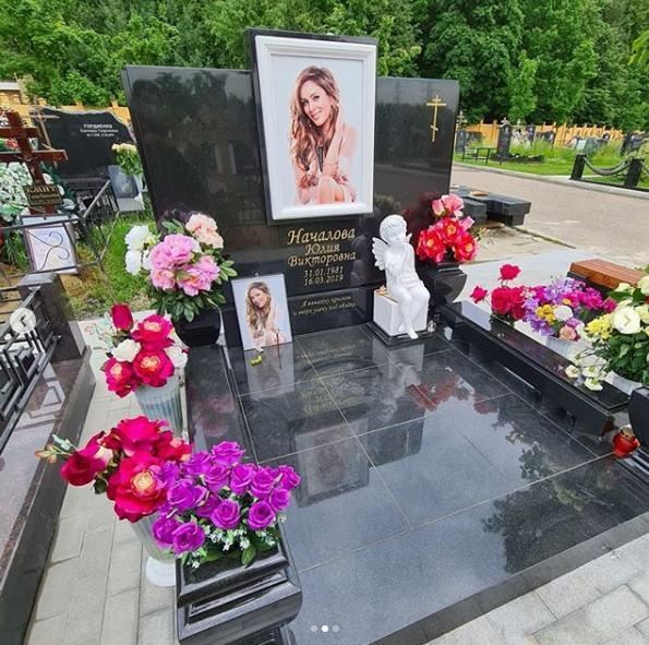"Могила Началовой – самая яркая": Басков и Долина навещают певицу на кладбище